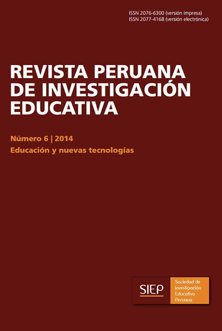 					Ver Vol. 6 Núm. 6 (2014): Educación y nuevas tecnologías
				